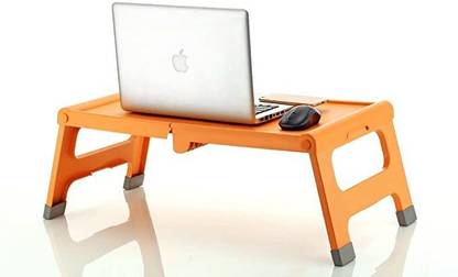 Blink Kitchenware Fully Foldable Study Table, Laptop Table, Multipurpose Table - Multicolor Plastic Portable Laptop Table