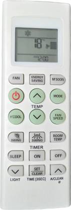 Ehop Compatible control for AC with M'Soon and H'cool Functions Ve-36I LG Remote Controller