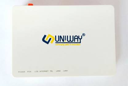 Uniway UW-301VP Router 0 GHz 1024 Mbps Wifi Speed NA Ethernet (Cable Broadband)