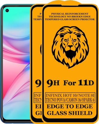Dream Edge To Edge Tempered Glass for Infinix Hot 10