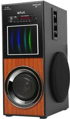 wiva Bluetooth Tower Speaker USB FM Party Speaker Home Theatre with Mic Connectivity 180 W Bluetooth Tower Speaker