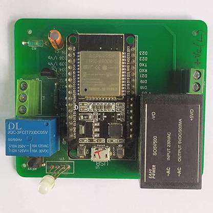 Donube Donube IoT WiFi Assembled PCB for Single Switch, Wireless connectivity available 1  Socket Extension Boards