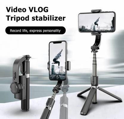 IMMUTABLE L08 Gimbal Handheld Stabilizer for Mobiles H63 Tripod