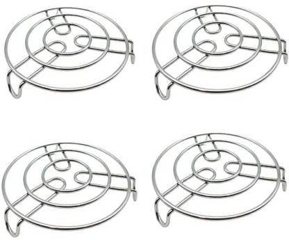 HERMOSA COOKER STAND (Pack of 4) Mirror Finish Trivet