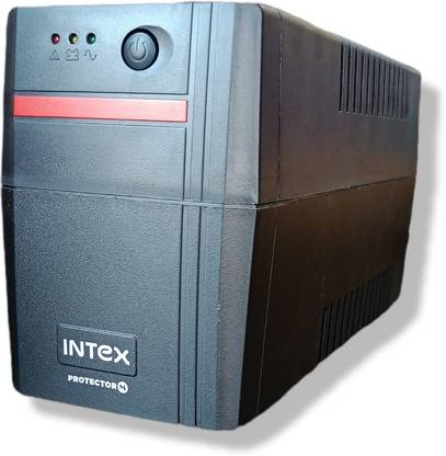 Intex Protector M 230 V Offline/Standby Tower Model UPS with Overload Protection 3 Outlet Plugs