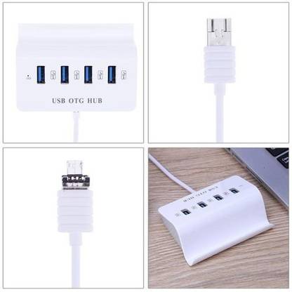 play run ™Type C HUB to Multiple USB Port OTG USB HUB for PC USB C HUB Dock Station Hub Smartphone Dock Acts as Charging Station & Phone Stand Holder Card Reader, USB Fan, USB Charger, USB Cable, USB Mouse