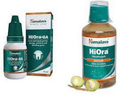 हिमालय Hiora GA Gel 15ml & Hiora Mouthwash Regular 150ml