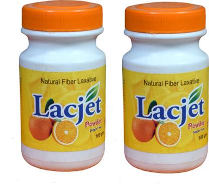 amvia pharma Lacjet Powder 200GM - Ayurvedic Laxative Powder to Relieve Constipation