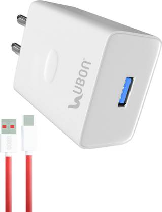Ubon 30 W 4.4 A Wall Charger for Mobile with Detachable Cable