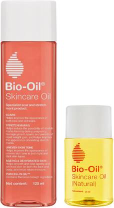 Bio-Oil Glow Combo (Original 125ml + Natural 25ml)