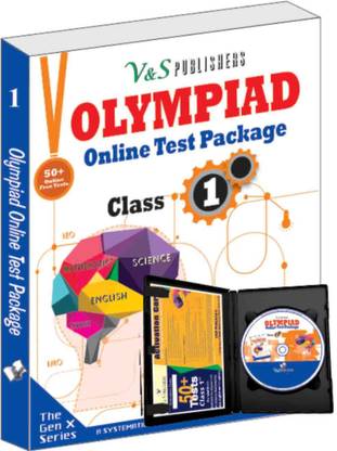 Olympiad Online Test Package Class 1 (Free CD With Activation Voucher)