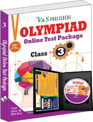 Olympiad Online Test Package Class 3 (Free CD With Activation Voucher)