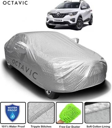 octavic Car Cover For Renault Triber (With Mirror Pockets)