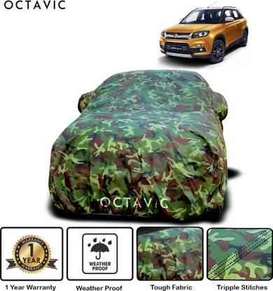 octavic Car Cover For Maruti Suzuki Vitara Brezza (With Mirror Pockets)