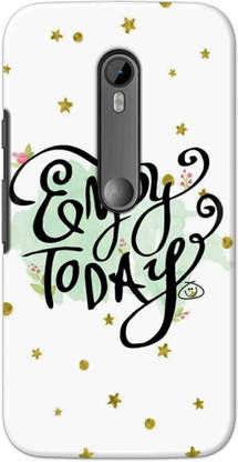 NDCOM Back Cover for Moto G3 Enjoy Today Printed