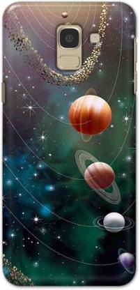 NDCOM Back Cover for Samsung Galaxy J6 Solar System Printed