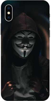 INTERWEY Back Cover for APPLE iPhone X ANONYMOUS BLADE, JOKER, HACKER, V FOR VANDATA