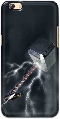 NDCOM Back Cover for OPPO F3 Plus Thorhammer Printed