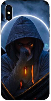 INTERWEY Back Cover for APPLE iPhone X DEVIL EDITING, PHOTOGHAPHY, BOY, SAD BOY
