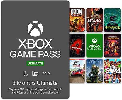 Xbox Game Pass Ultimate: 3 Months Membership (Xbox/ Windows 10/11)