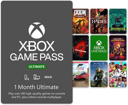 Xbox Game Pass Ultimate: 1 Month Membership [Gift Card Code Only] Special Edition with Expansion Pack Only