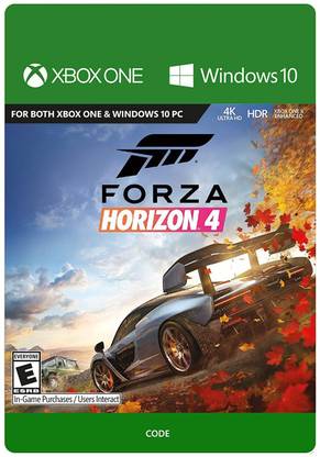 Forza Horizon 4 - Standard Edition - Xbox & Windows Code Only (No CD/DVD)