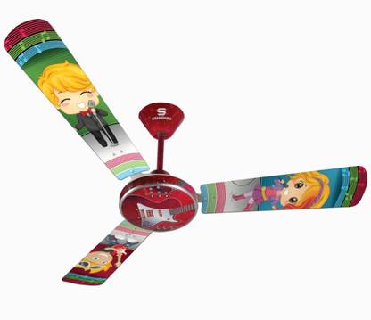 HAVELLS Standard Rockstar 1200Mm Kids Ceiling Fan (1) with 1 Year Warranty 1200 mm Ceiling Fan