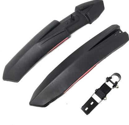 IndiaLot Bicycle Mudguard FENDER 26 T,27 T, 29 T Clip-on Front & Rear Full Length Front & Rear Fender