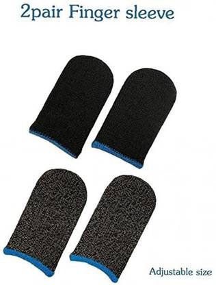 BQH Finger Sleeve Cots Touch screen Game Controller Sweatproof Gloves Phone Gaming Finger Sleeve