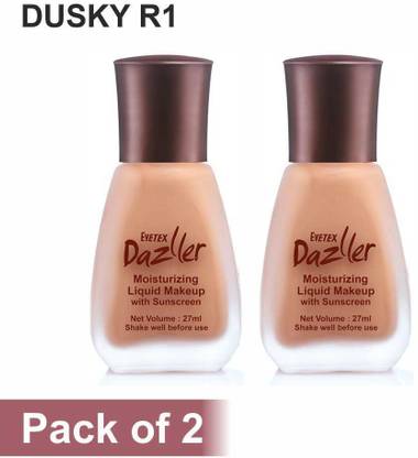 Eyetex Dazller Moisturizing Liquid Makeup (Pack of 2) Foundation