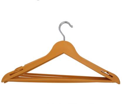 SPINOZA High-Grade plastic Suit shirt pants longeries Hangers Smooth Finish Solid Plastic Shirt Pack of 24 Hangers For  Shirt