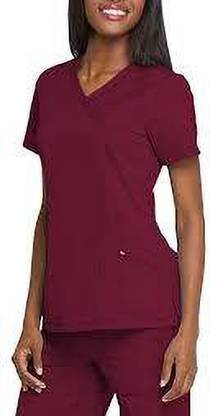 Bharatsafe Maroon Scrub_Suit Medium Pant, Shirt Hospital Scrub