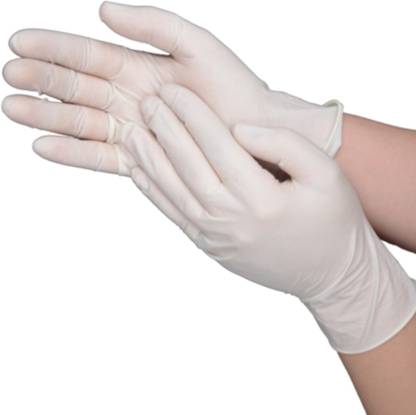 AccuSure D_LATEX_GLO_100_L Latex Examination Gloves