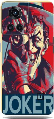 Mclaxa Joker Photo Mobile Back Skin Guard, Joker Photo, ONE PLUS 10R Mobile Skin