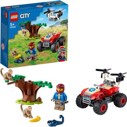 लेगो City Wildlife Rescue ATV (74 Blocks)