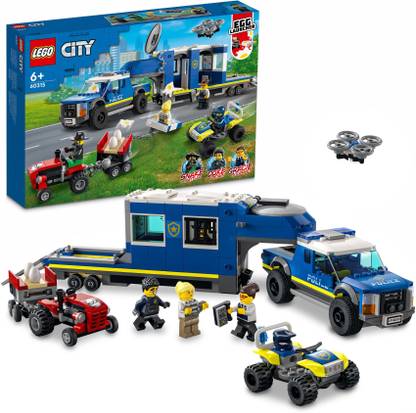 LEGO City Police Mobile Command Truck (436 Blocks)