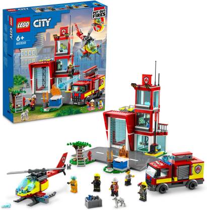 LEGO City Fire Station (540 Blocks)