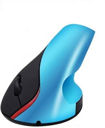 microware Ergonomic Vertical Optical Right Hand Mouse Wireless Ambidextrous Optical  Gaming Mouse  with Bluetooth