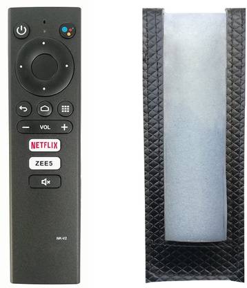LipiWorld NK-V2 Smart TV Remote ( Remote with Cover ) With Voice Compatible For  Nokia Tv Remote Controller