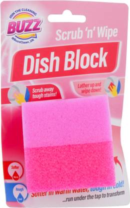 Buzz 965502 Scrub Pad, Scrub Sponge, Sponge Wipe