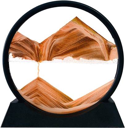 Castanea Moving Sand Art Picture Decorative Showpiece  -  5 cm