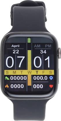 Tech-Log T-Ultra 60 Sports Modes, Spo2,Stock Market Info, Calls & SMS Reply Smartwatch