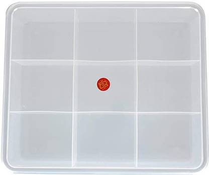 Aryamurti Plastic 9 Grids storage box Storage Box