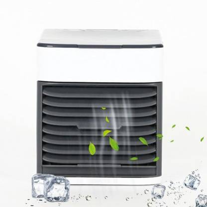 UADY Trending Portable Mini Air Conditioner | Air Cooler With Multiple Features (Color May Vary) Mini Table AC With 4L Water Capacity USB Air Cooler