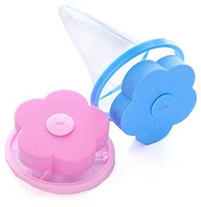 TOPHAVEN Washing Machine Floating Lint Mesh Bag Net Pouch Washer Hair Catcher Washing Machine Net