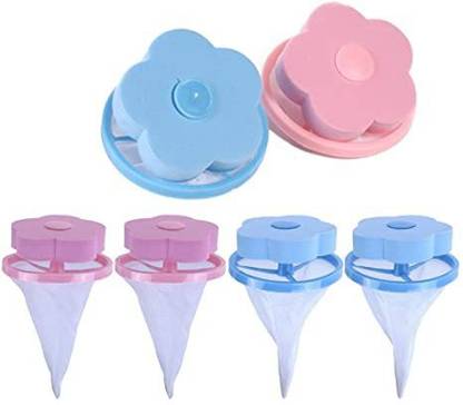 TOPHAVEN Washing Machine Floating Lint Mesh Bag Net Pouch Washer Hair Catcher Washing Machine Net