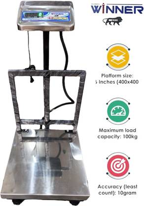 SENSTEK Winner 100kg platform weighing scale 100kg weight machine with 10g accuracy Weighing Scale