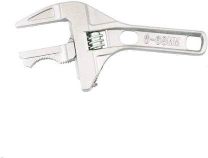 kts12 Universal Pipe Wrench Adjustable Basin Spanner Plumber Plumbing Double Sided T Type Wrench