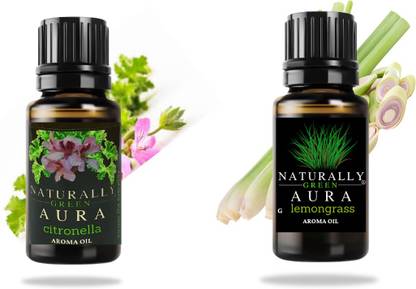 Naturally Green Citronela+Lemon Aroma Oil Ng Citronela+Lemon