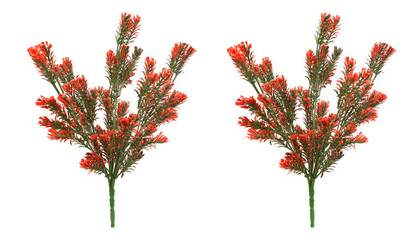 decormasters Pair of Artificial Plant Bunches Rosemary Bush Wild Artificial Plant